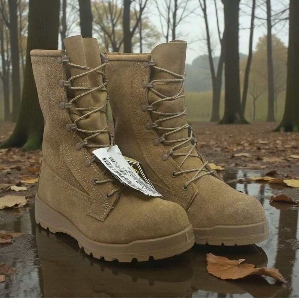 Altama Cold Wet Weather GORE-TEX Military Boots Tan Size 9.5 11461B